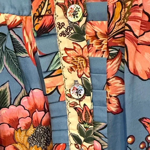 Farm Rio Blue Maxi Dress - Picture 5 of 7